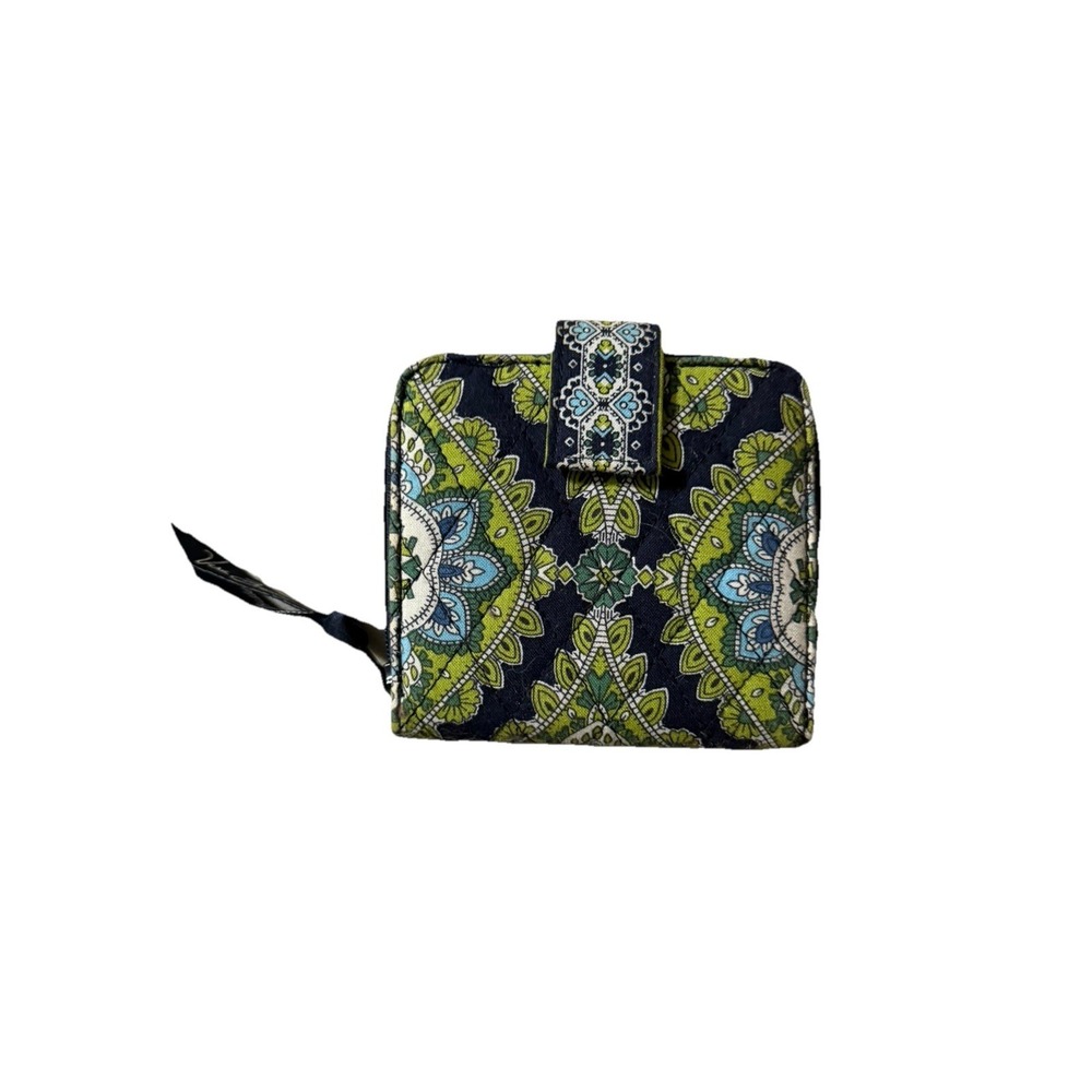 Vera Bradley Retired Cambridge Pattern Mini Zip Wallet